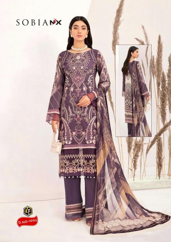 Keval Sobia Nx Cotton Dress Material Collection